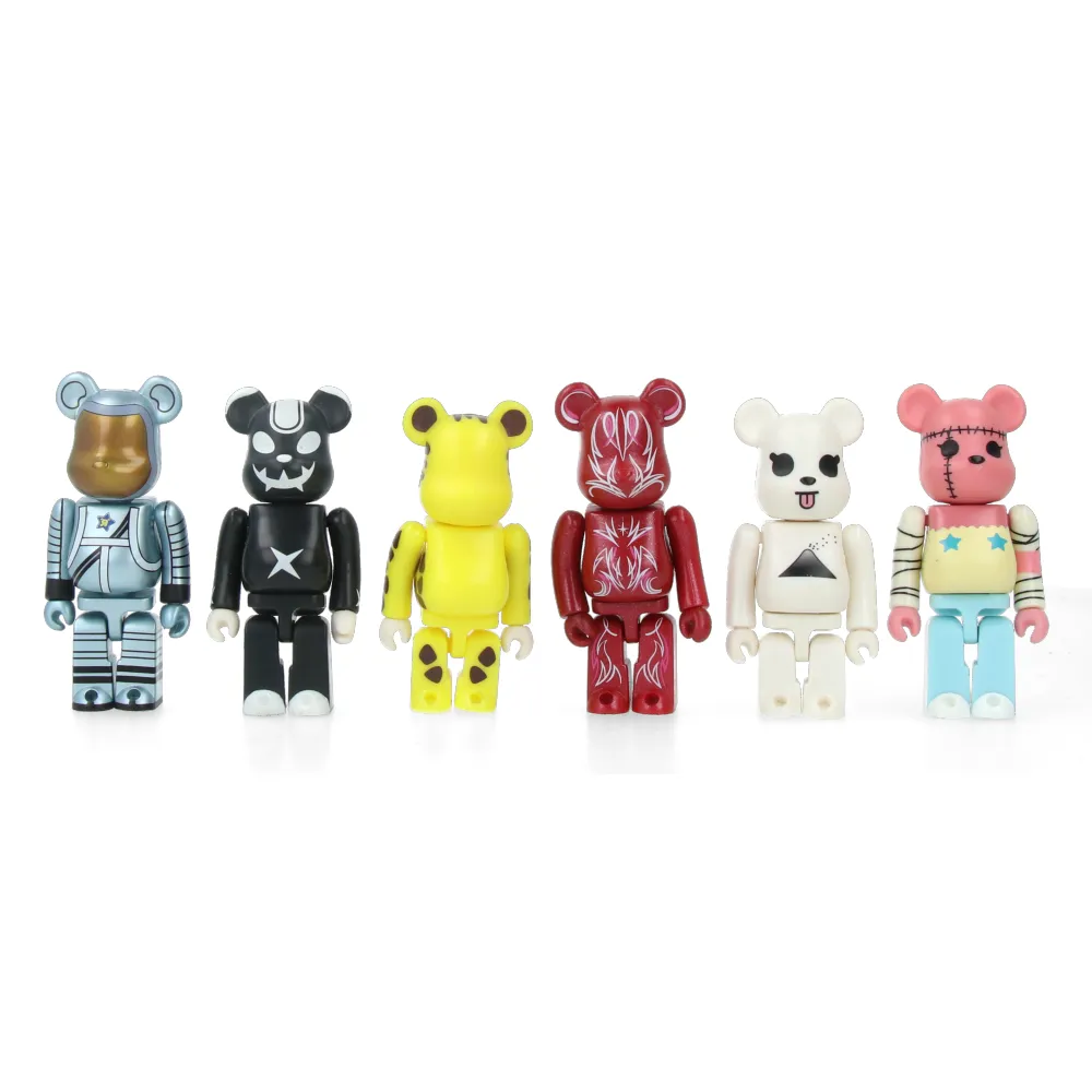 Hallway Display Pirate Model Set 100% Bearbrick Toy R Us (6 pcs)