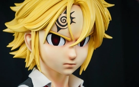 Seven Deadly Sins - Meliodas Life-Size Bust Vinyl Replica
