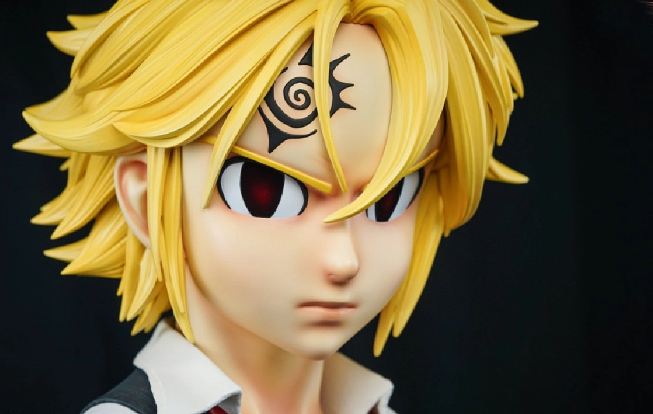 Seven Deadly Sins - Meliodas Life-Size Bust Vinyl Replica