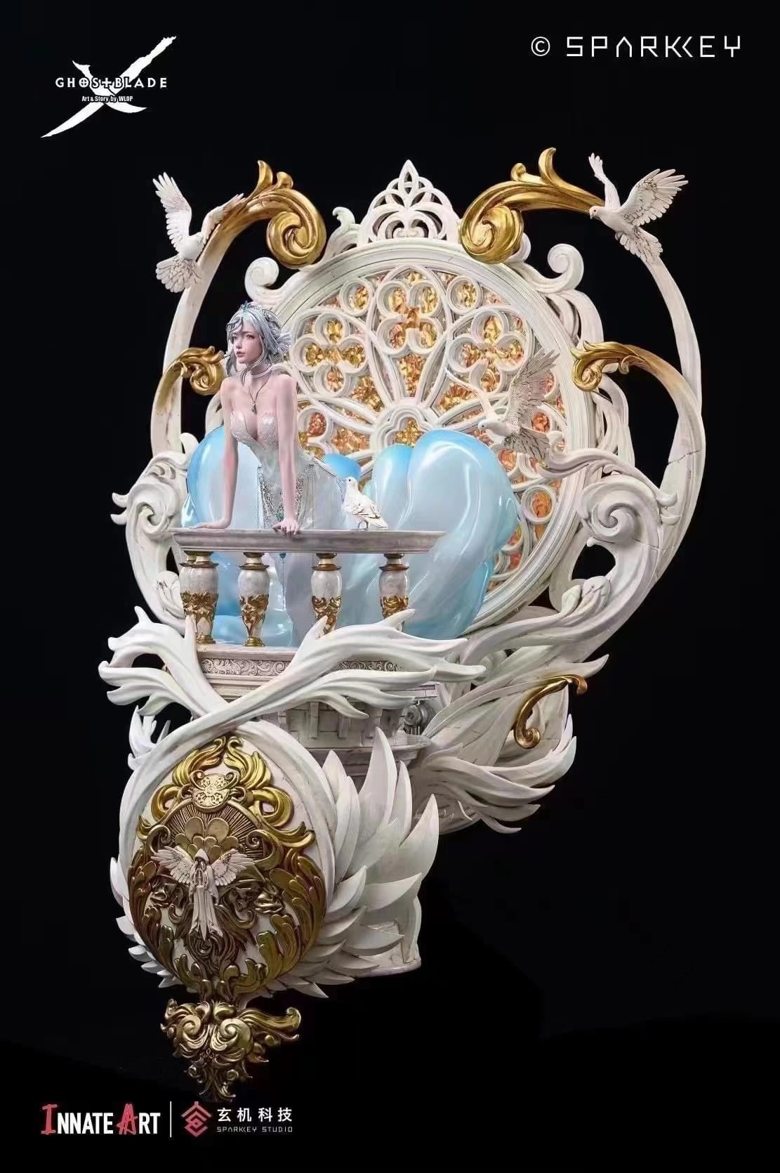 Ghostblade - Looking Ahead (Luxury Ed.) 1/4 Scale 3D Wall Statue Inclusive Toy