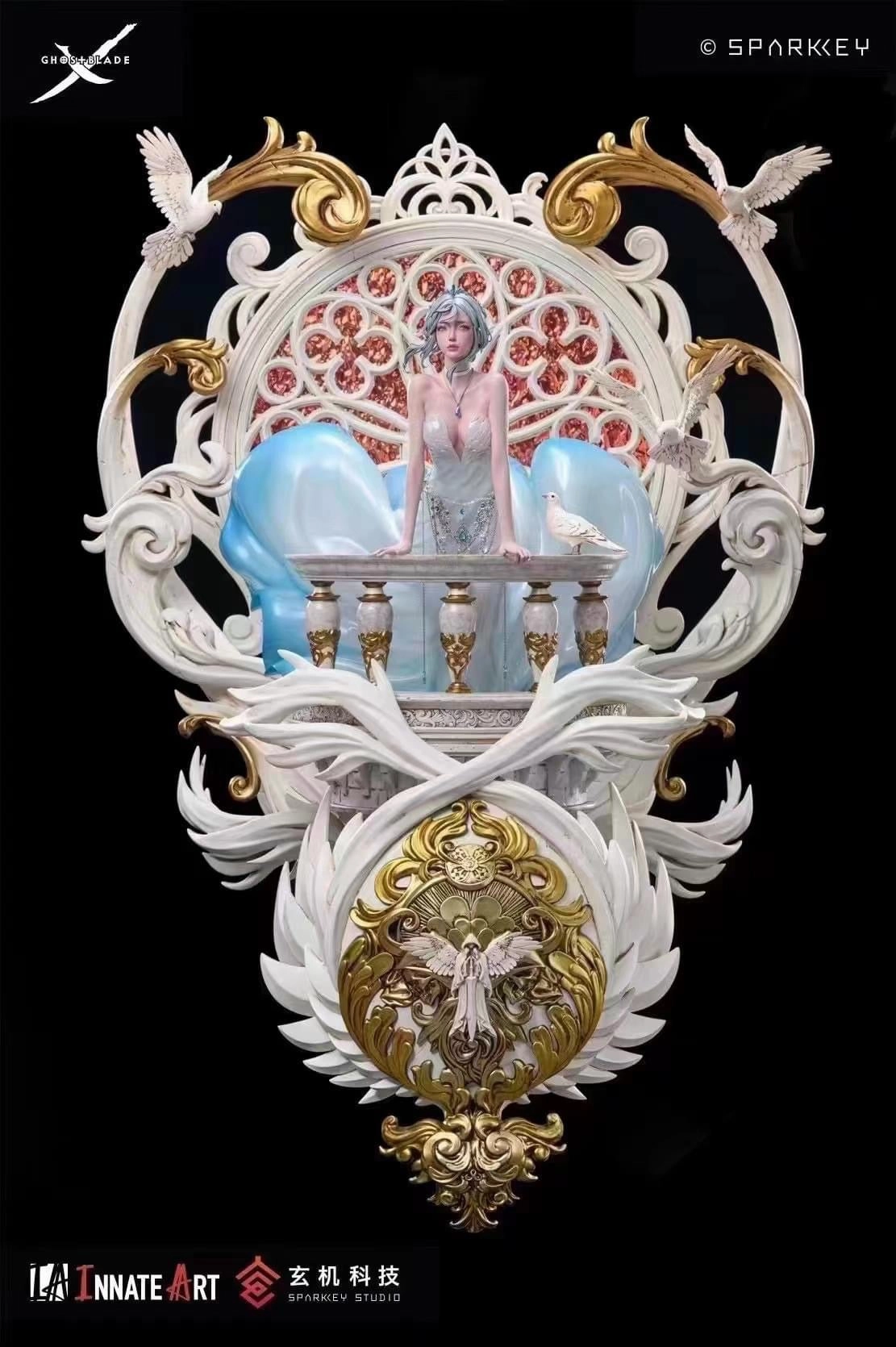 Gaming Toy Gift Bundle Ghostblade - Looking Ahead (Luxury Ed.) 1/4 Scale 3D Wall Statue