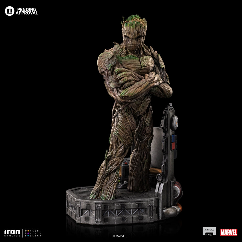 Gold Leaf Interchangeable Part Guardians of the Galaxy Vol. 3 - Groot Art Scale 1/10