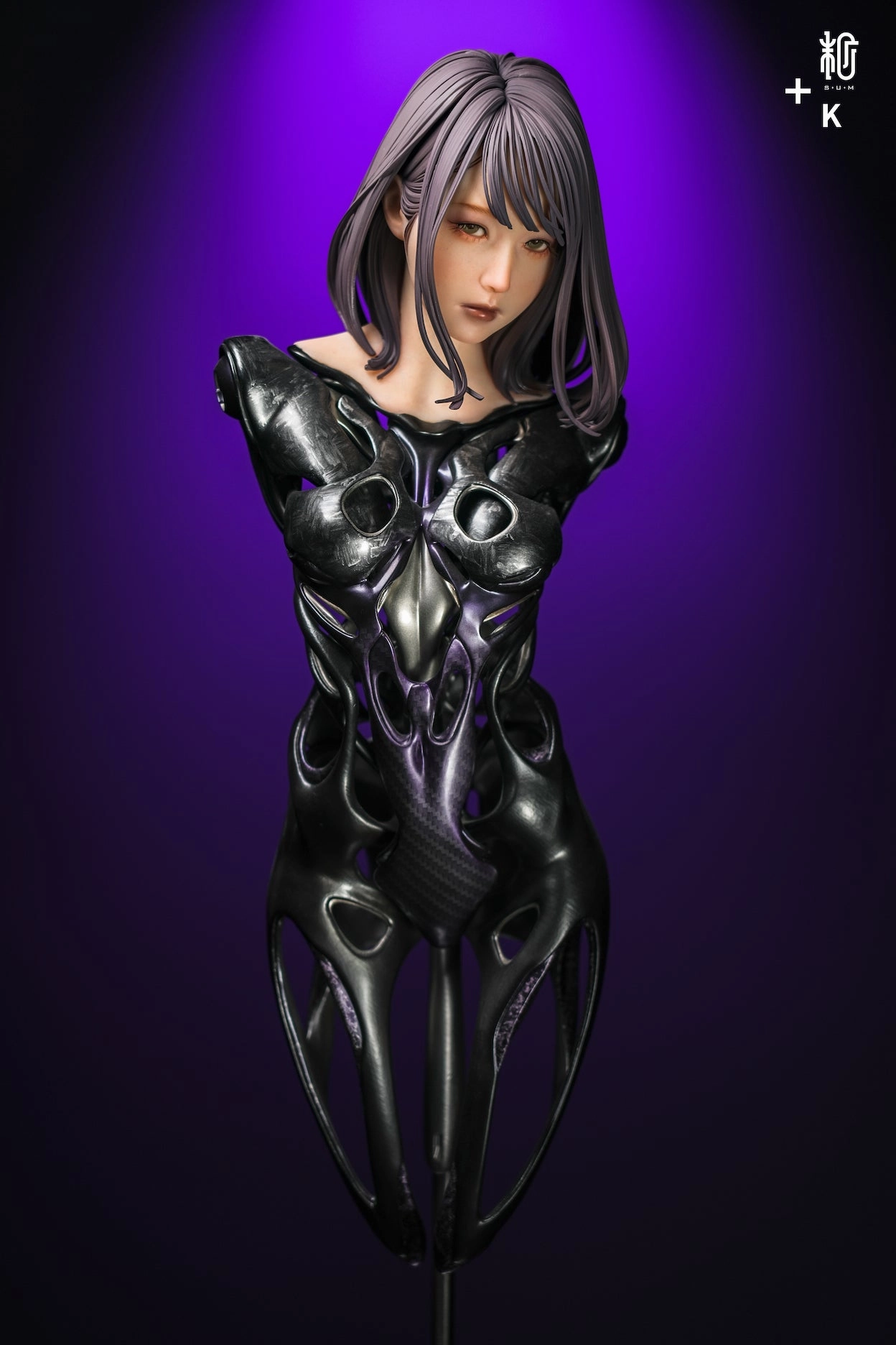 Black Label Collection - Android HB 01 (Carbon Black) Statue Action Statue Childrens Toy