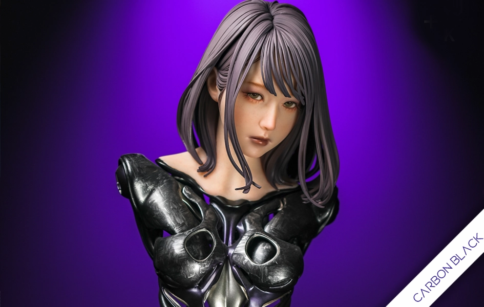 Black Label Collection - Android HB 01 (Carbon Black) Statue Learning Tool