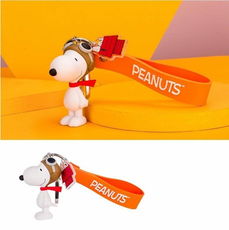 Snoopy Figure Key Chain Photo Mode