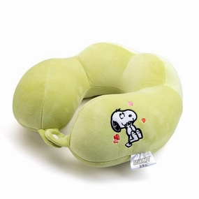 Snoopy Traveling U-Shape Neck Cushion Pillow Ambiguous Ending