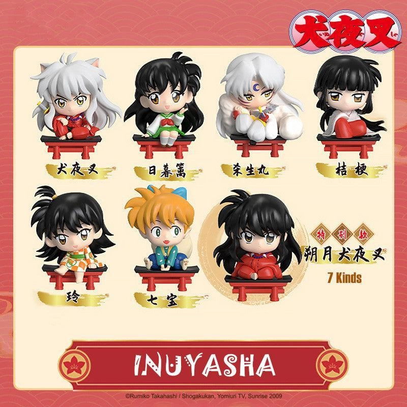 Underground Caverns Inuyasha Sitting in a Row Mini Figure