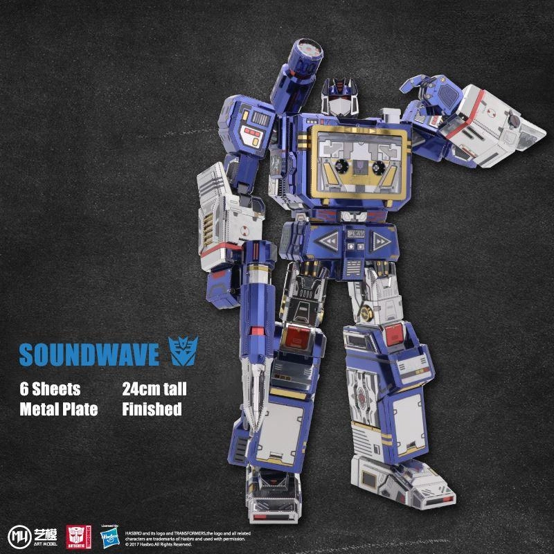 Fan Art Transformers Soundwave Metal Assembly Kit