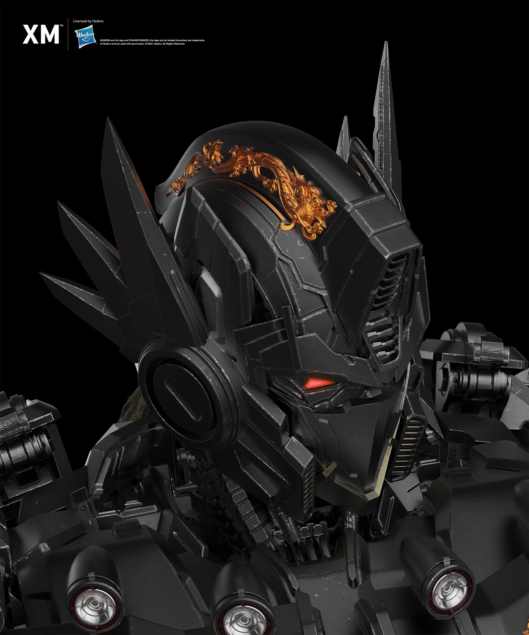 Transformers - Optimus Prime - Azure Dragon (Shadow) 1/10 Scale Statue Plush Companion Sky Animal