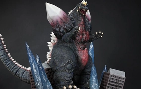 SpaceGodzilla 1994 (Version B) Premium Statue Traditional Craft Vinyl Replica