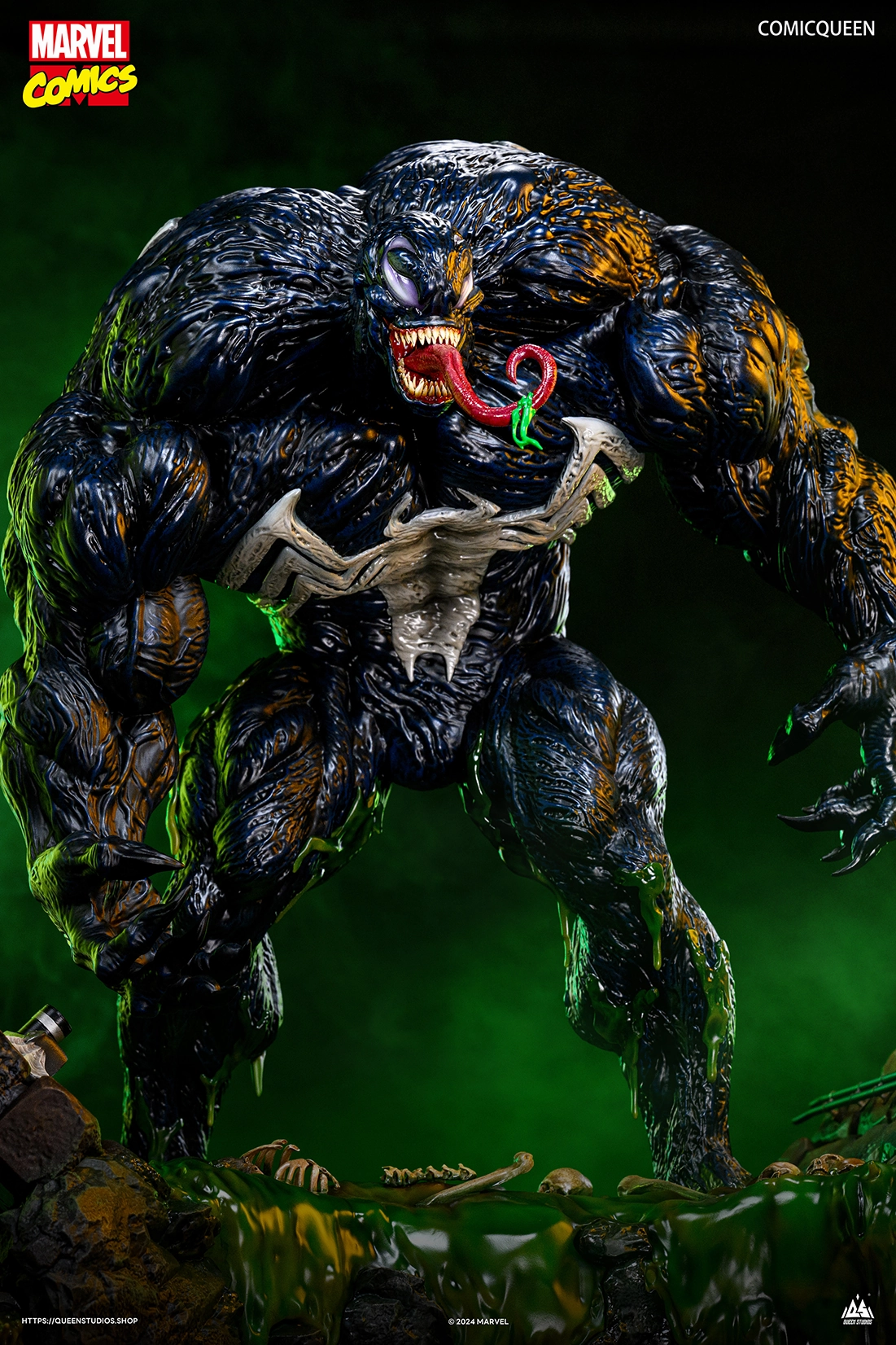 Fast shipping Spider-Man vs. Venom (Regular) Comicqueen 1/4 Scale Statue