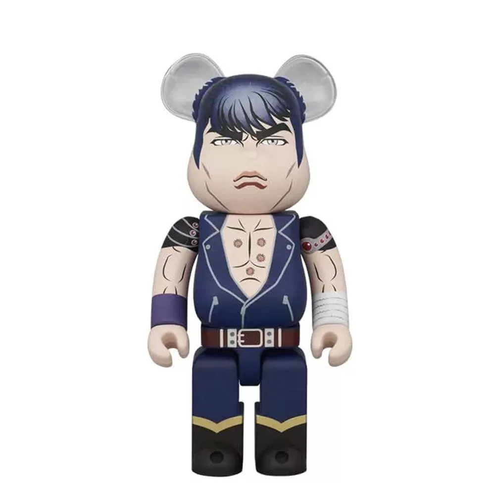 Flexible Figure Mammal Figure 400% Bearbrick Kenshiro