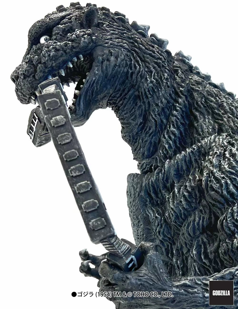 Mid Century Godzilla (1954) - Godzilla Train Biter (B/W Film 70th Anniversary Ver.) Statue