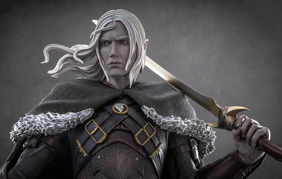 Dungeons & Dragons - Drizzt Do'Urden 1/4 Scale Statue Fashion Doll