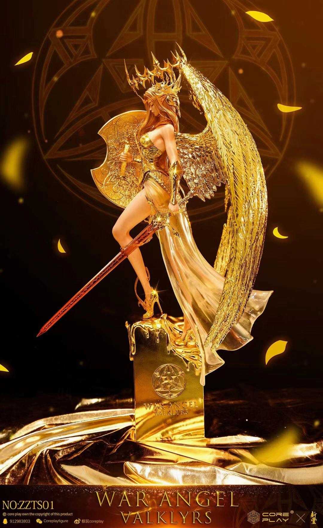 Painting Kit Detailed Toy War Angel Valkyrs (Regular Version) 1/4 Scale Statue