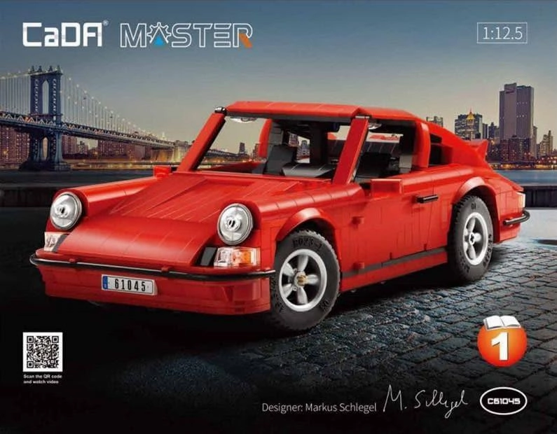 Porsche 911 Retro Sports Car Building Blocks Set Immeasurable Quantity Community Driven