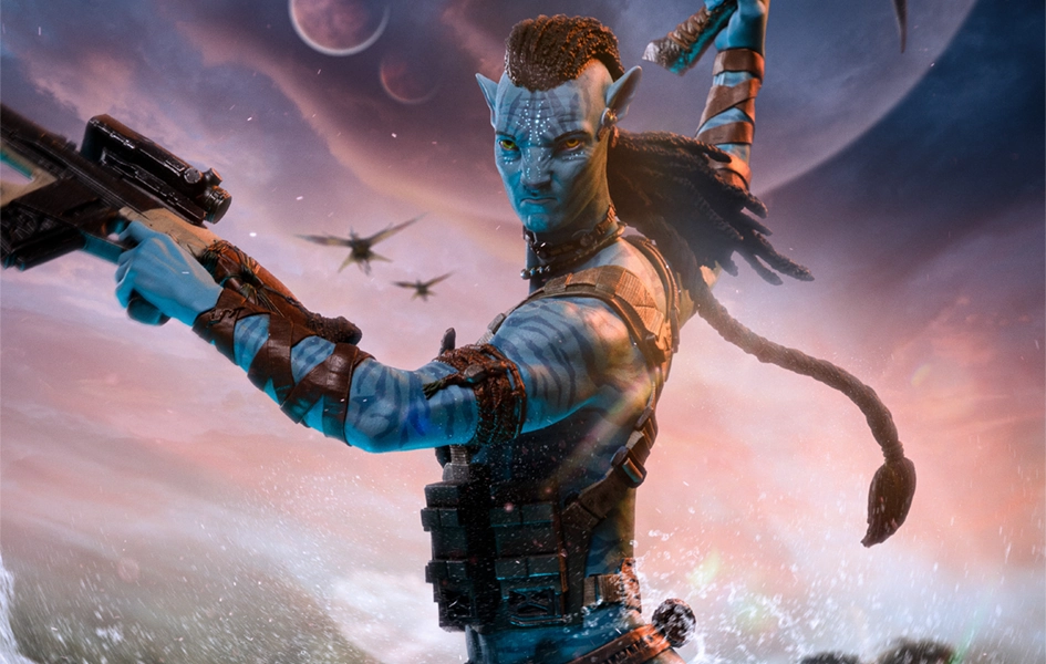 Avatar The Way of Water - Jake Sully BDS Art Scale 1/10 Steampunk Gadget