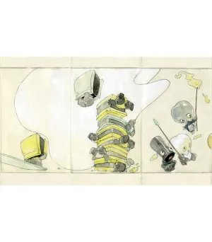 College Decor Studio Ghibli St??phane Levallois - Leporello Toxic Candies 4/8