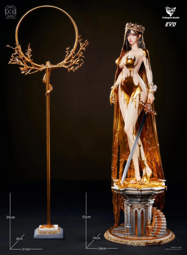 Desktop Decor Evolution Series - Golden Age (by LOVECACAO) 1/4 Scale Statue