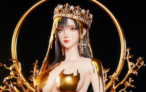 Desktop Statue Evolution Series - Golden Age (by LOVECACAO) 1/4 Scale Statue