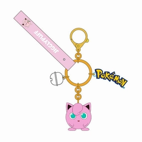 Jigglypuff Figure Key Chain Pass Play Environmental Message