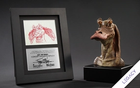 Jar Jar Binks (Tony McVey Legacy Edition) Concept Maquette Replica Nostalgic Toy Articulated Figure
