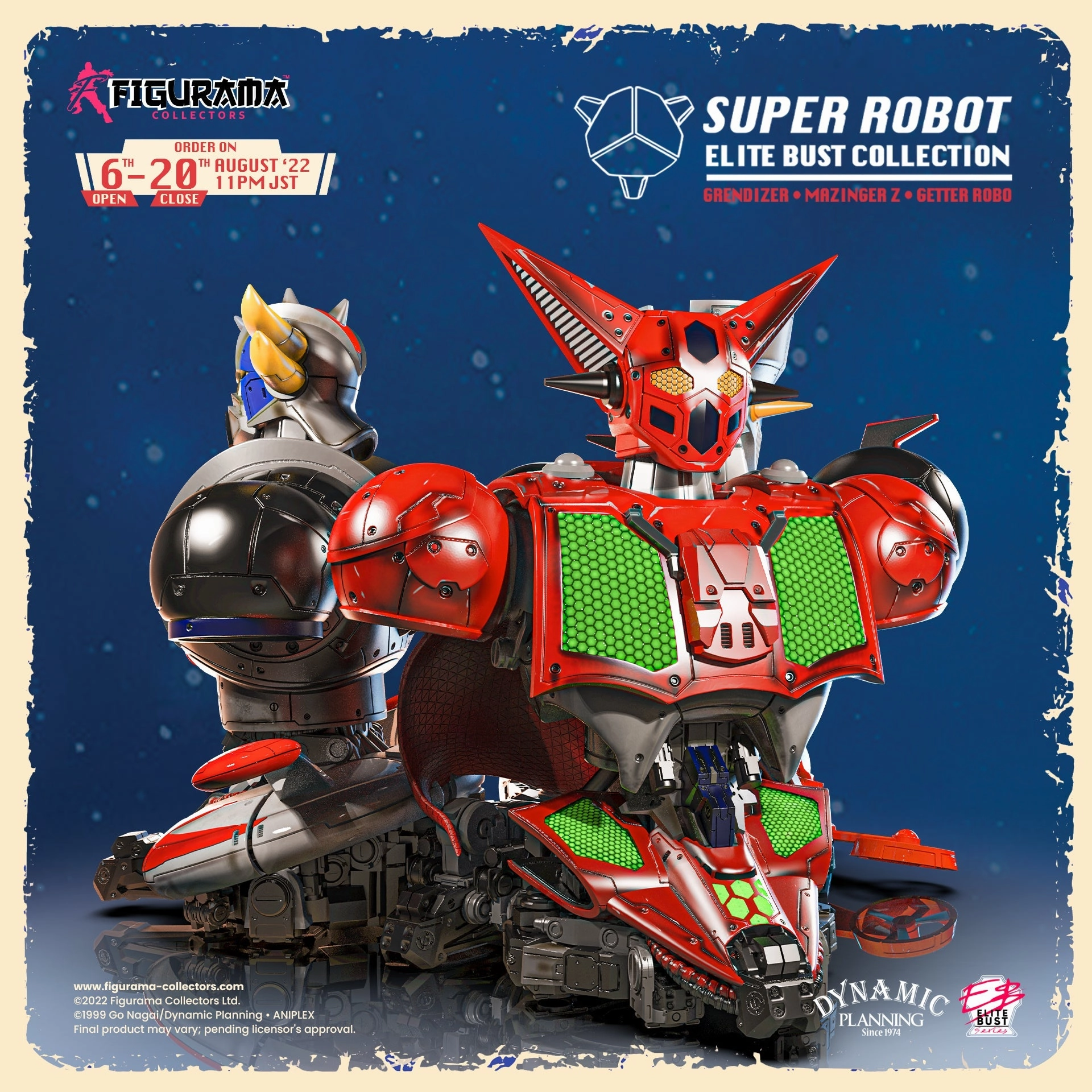 Top Rated Super Robot Elite 1/4 Scale Bust Bundle