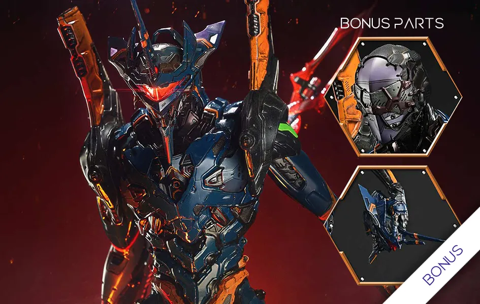 Robot Figure Evangelion Mark.06 (by Josh Nizzi - Bonus) Statue