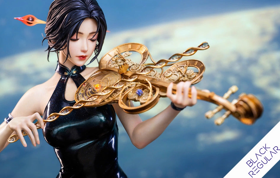 Sports Memorabilia National Treasure Cloud Worm Series - Starfall 1/4 Scale Statue Black Regular Version