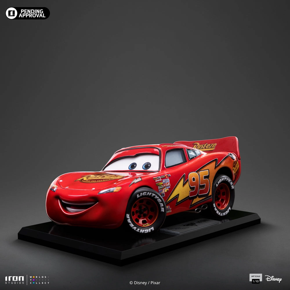 Cars - Lightning McQueen Art Scale 1/10 Detailed Figure Baroque Figure