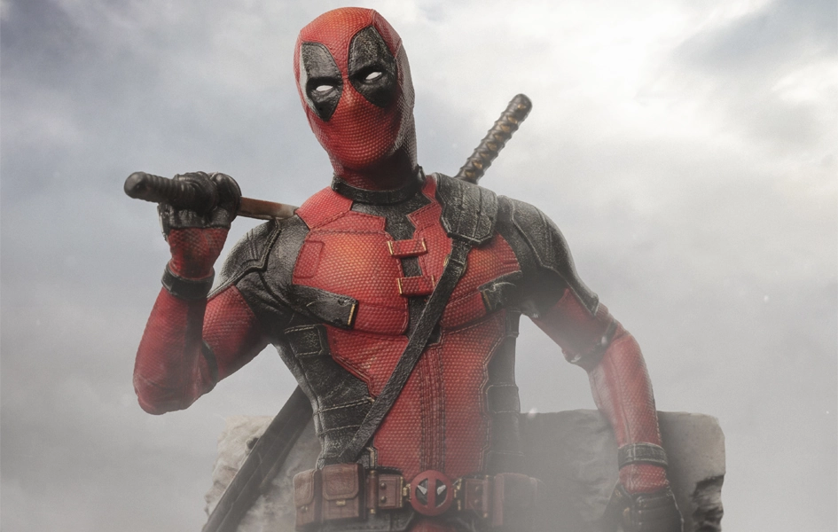 Mainstream Appeal Streaming Decor Deadpool & Wolverine - Deadpool Art Scale 1/10