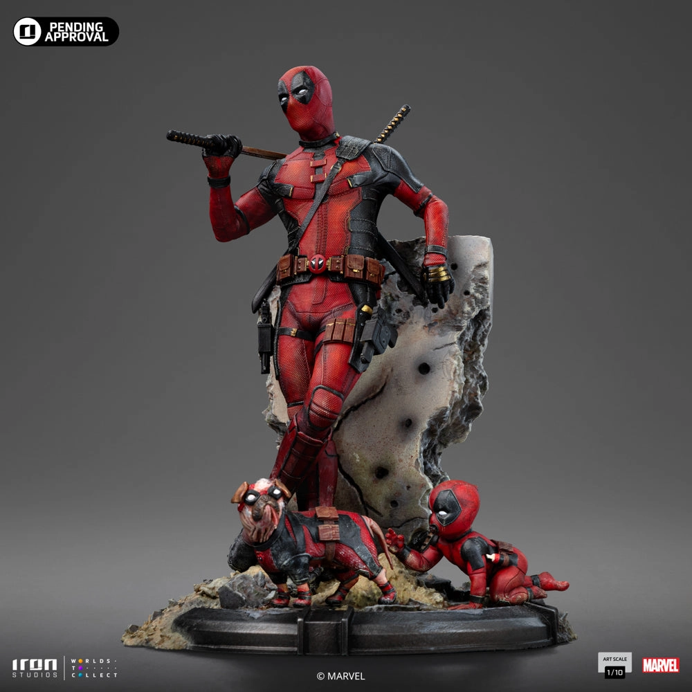 Deadpool & Wolverine - Deadpool Art Scale 1/10 Urban Art