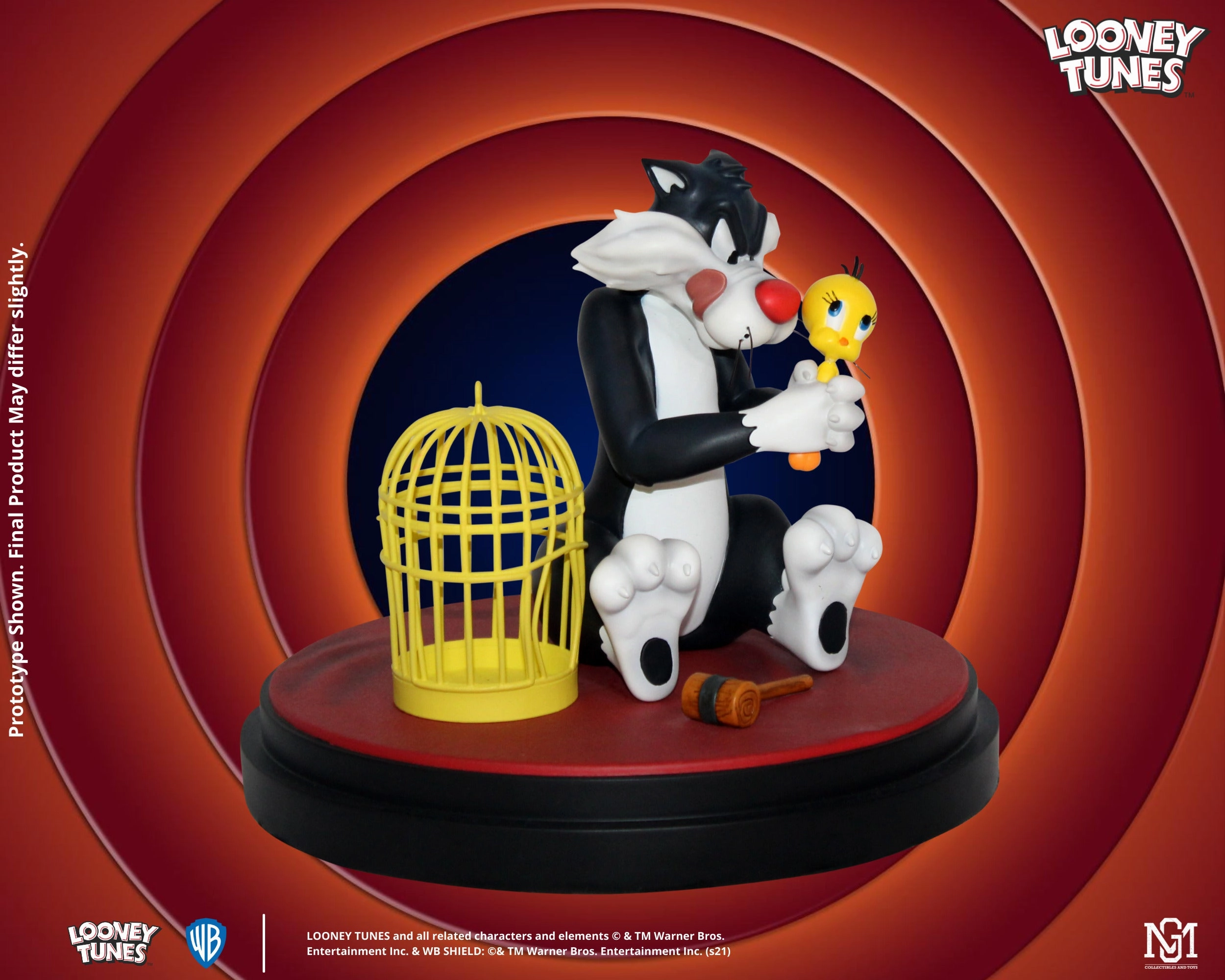 Sylvester and Tweety 1/6 Scale Statue Casual Fan Modern Art