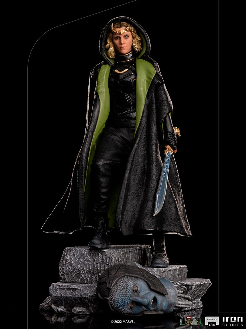3D printed Sylvie Loki Variant BDS Art Scale 1/10