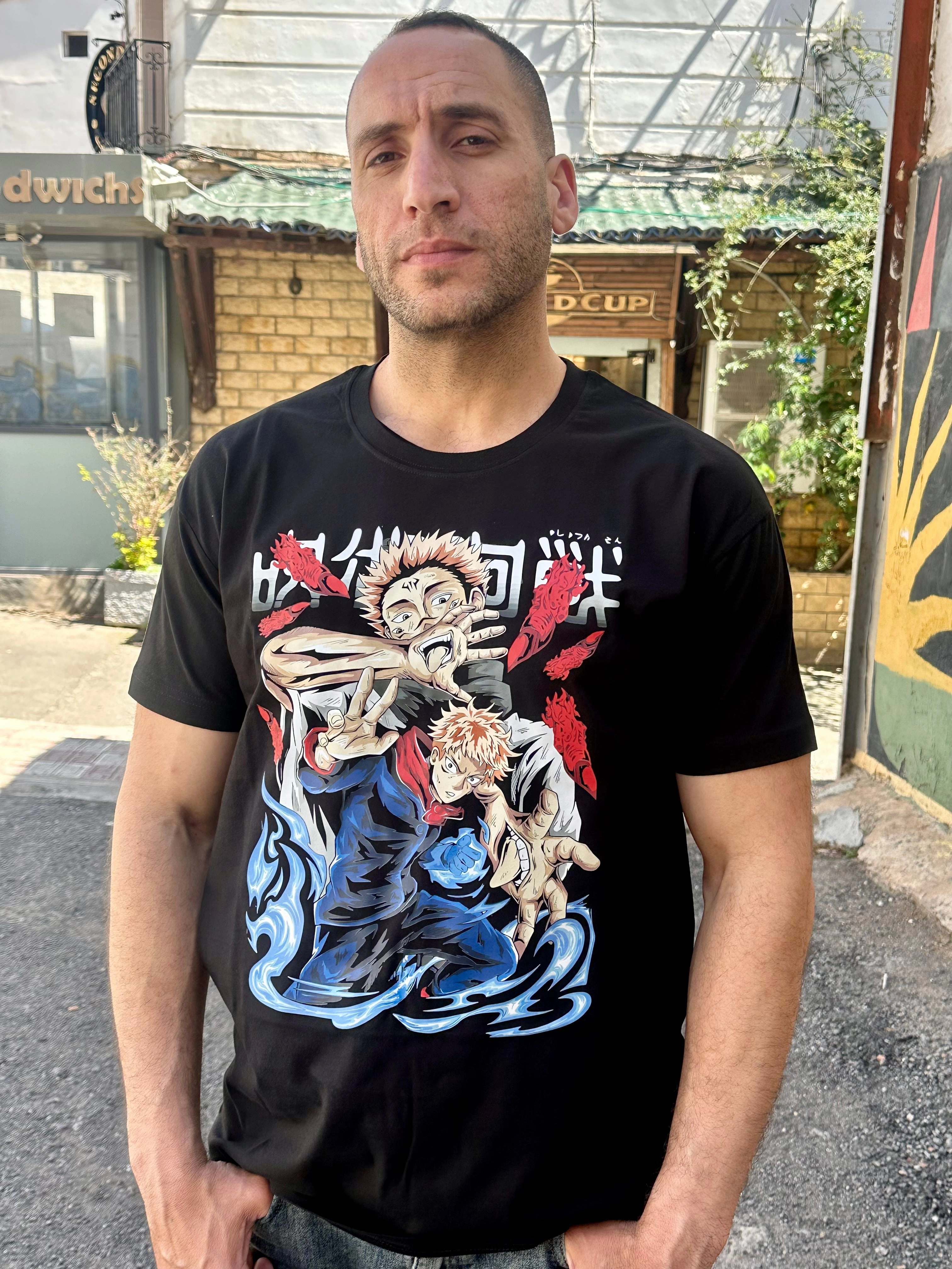 T-shirt jujutsu kaisen Power increase