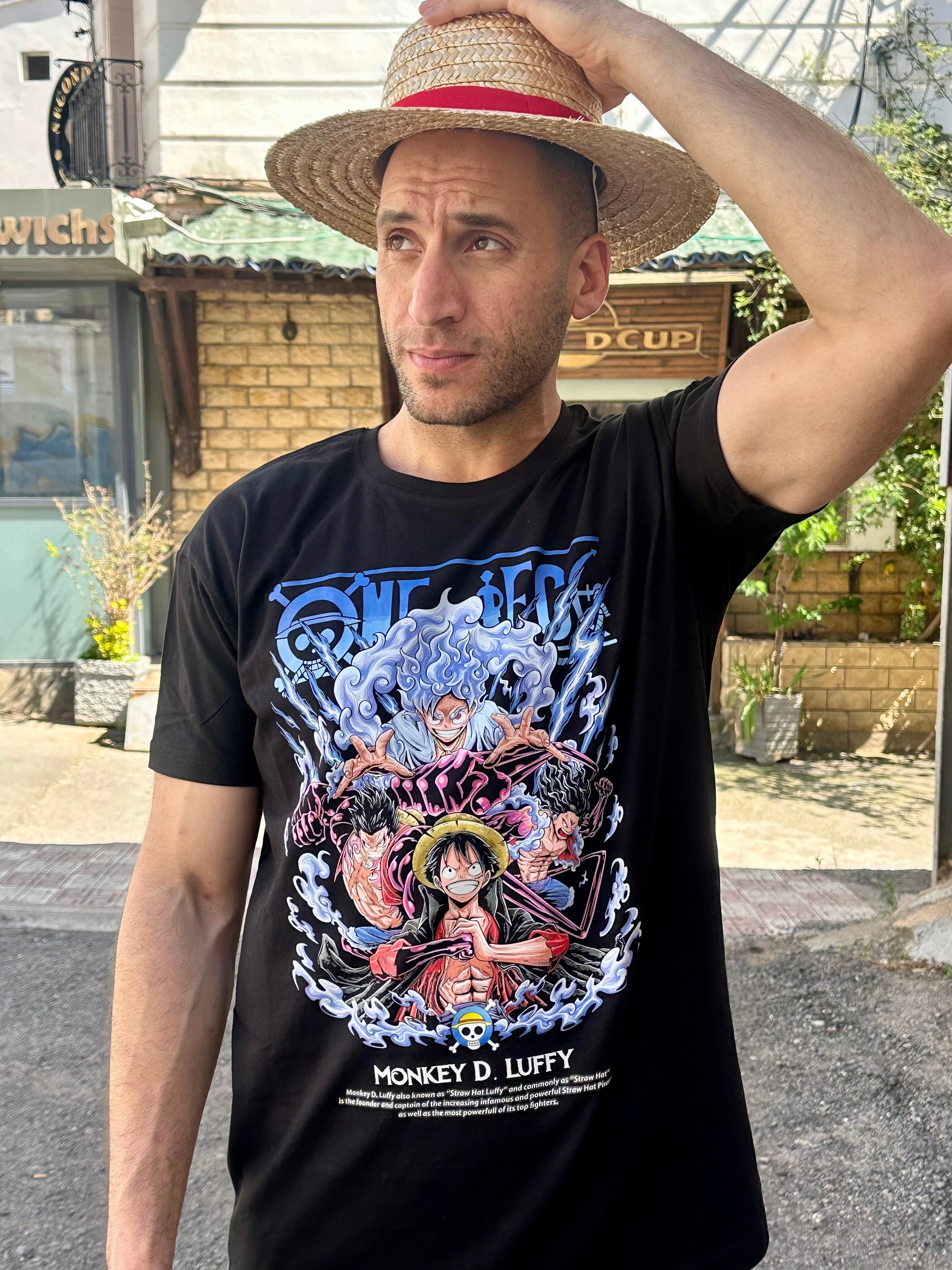 Animation Kit T-shirt one piece luffy