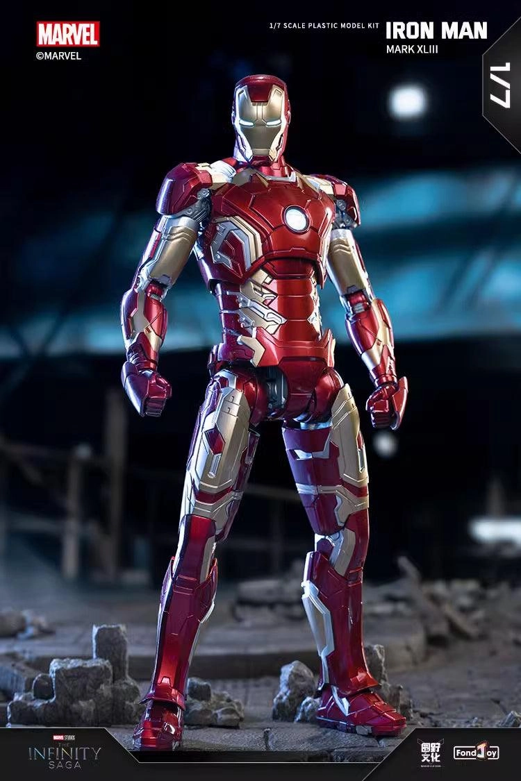 Creative Expression 1:7 Iron Man Mark XLIII Mk43 Action Figure Assembly Kit