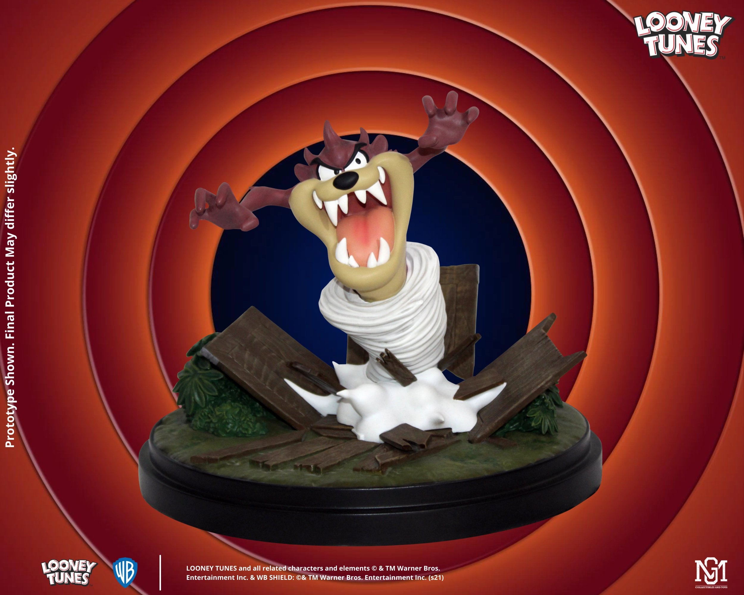 Tasmanian Devil 1/6 Scale Statue PVC Toy