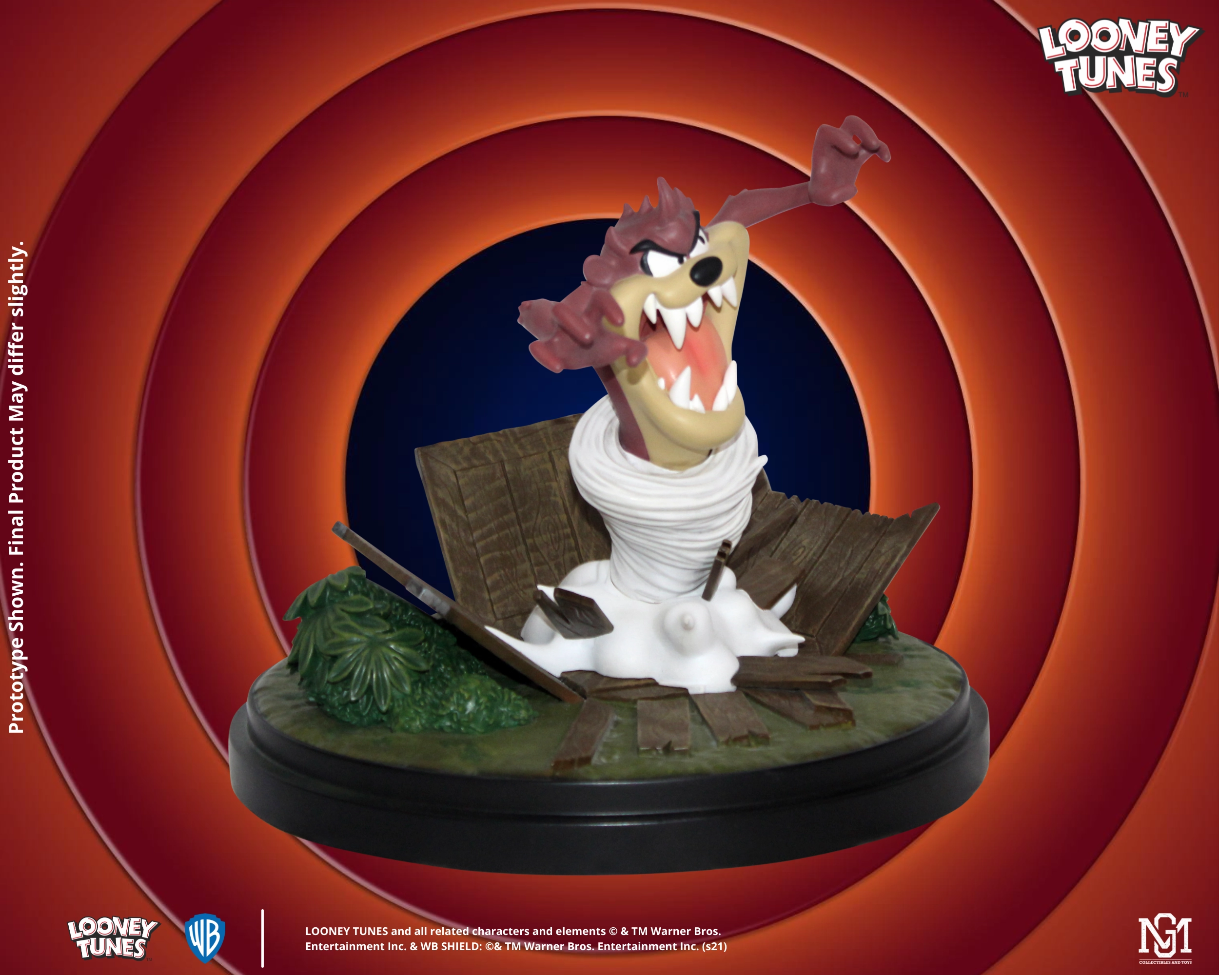 Extinct Creature Branded Product Tasmanian Devil 1/6 Scale Statue