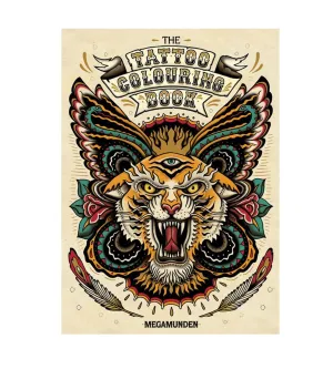 Tattoo Colouring Book Vinyl Art