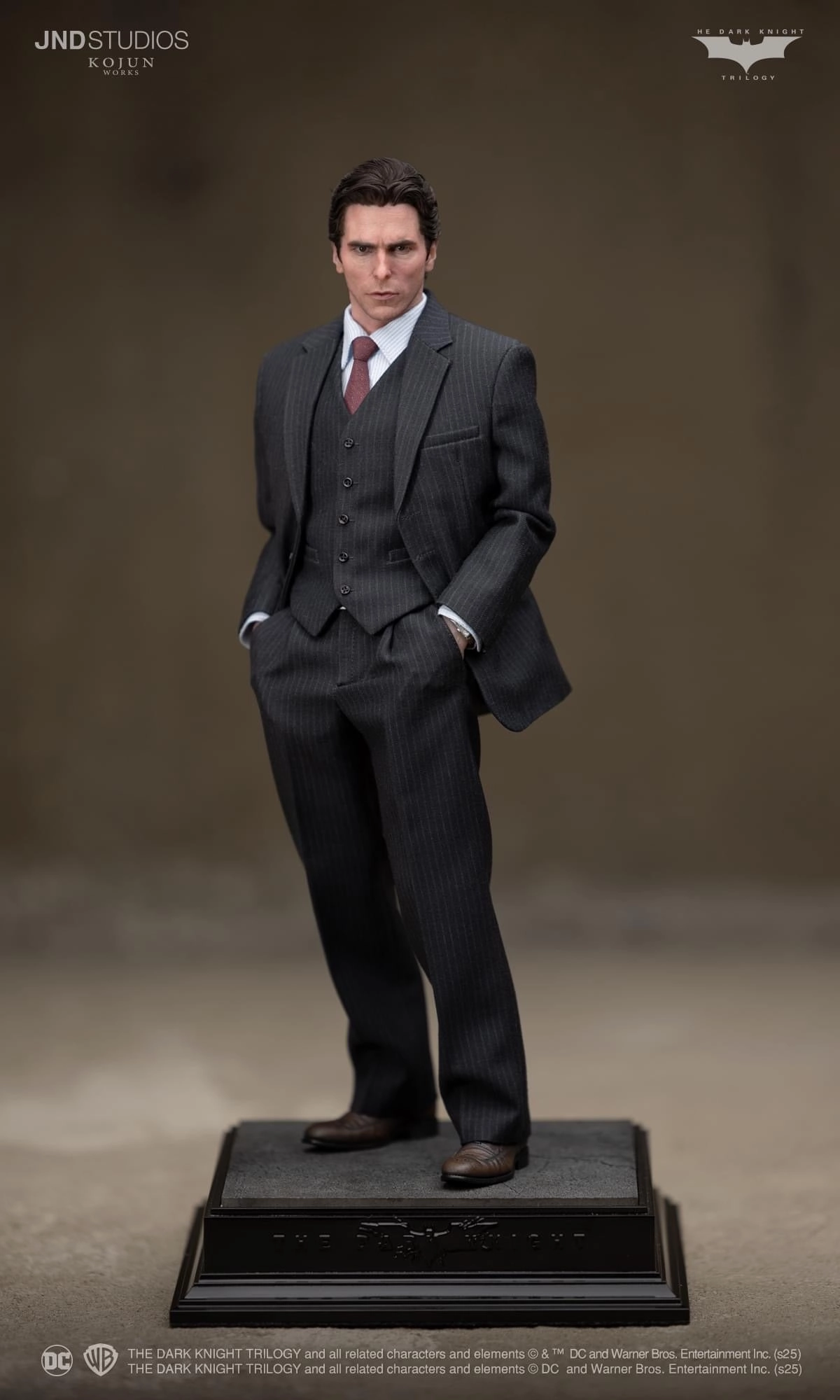 Wall Mounted TDK Bruce Wayne (Type A) - Kojun Works 1/6 Scale Figure