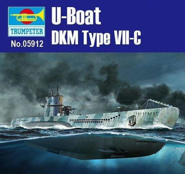 1:144 DKM Type VII-C U-Boat Submarine Assembly Kit Narrative Design Satisfying Conclusion