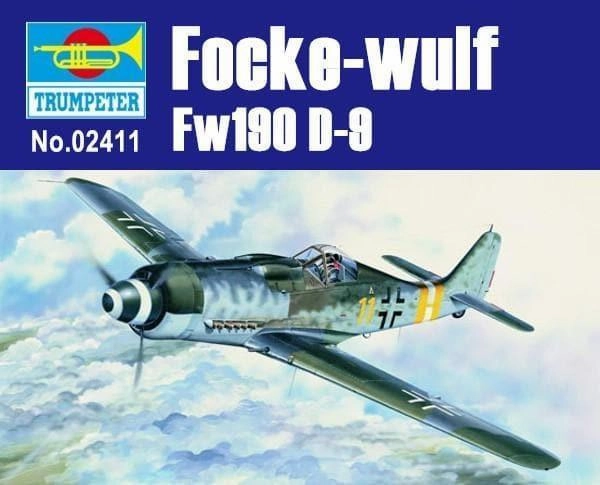 1:24 Focke-wulf Fw190 D-9 Fighter Assembly Kit Professional Level Normal Affair
