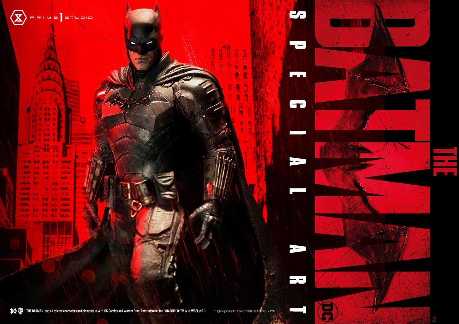 Chibi Toy The Batman (Robert Pattinson) Special Art Edition DX Bonus Version 1/3 Scale Statue