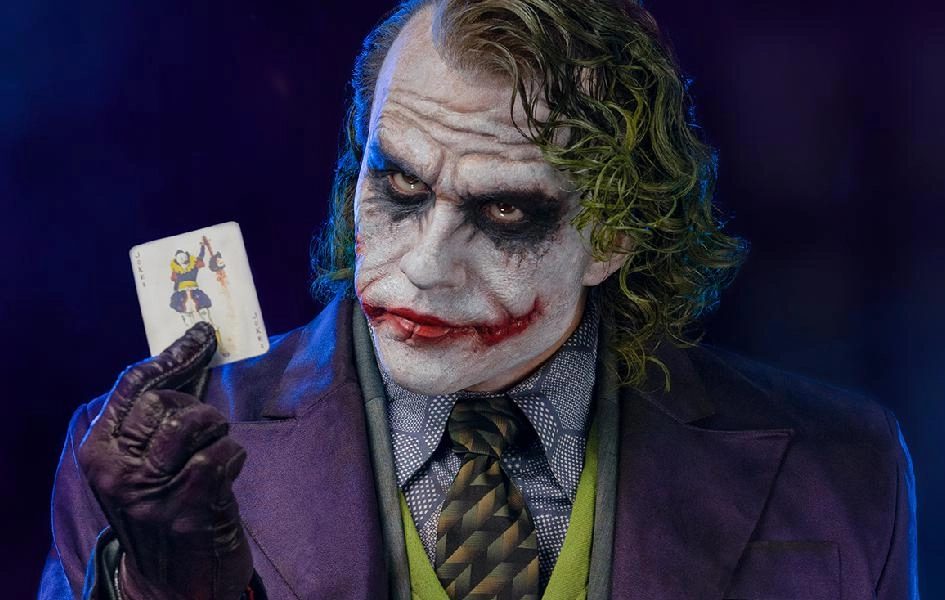 Ocean Animal The Dark Knight Joker Life-Size Bust (Heath Ledger)