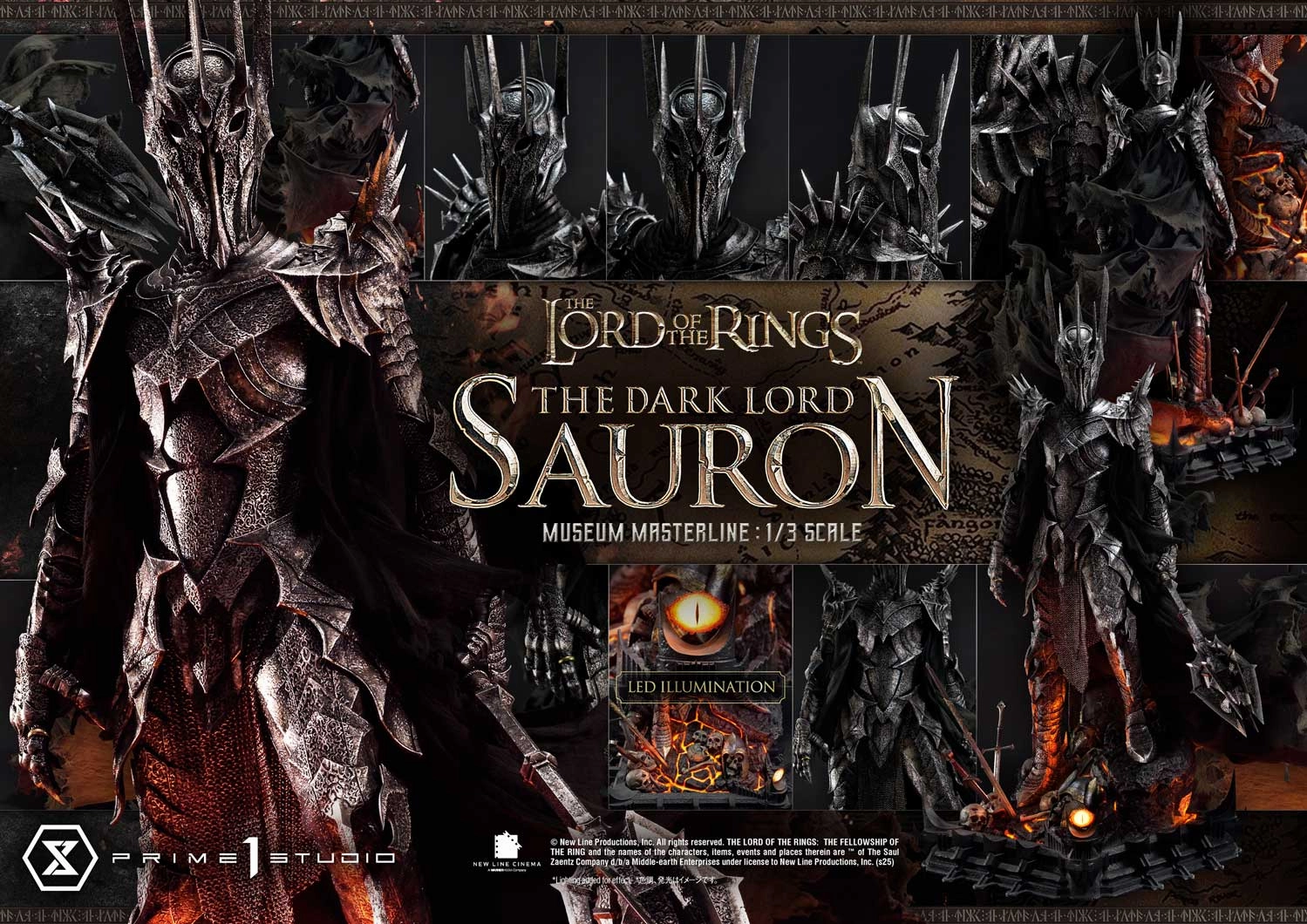 World Heritage The Dark Lord Sauron (Regular) 1/3 Scale Statue