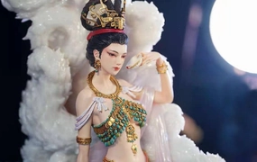 Animation Character Horror Icon The Investiture of the Gods - Fox Spirit Daji Statue