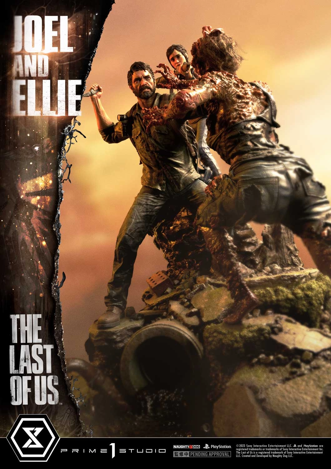 The Last of Us - Joel and Ellie 1/4 Scale Statue Deluxe Bonus Version Future Antique