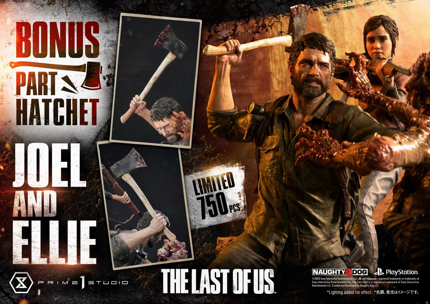 Unicorn Model The Last of Us - Joel and Ellie 1/4 Scale Statue Deluxe Bonus Version