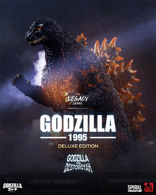 The Legacy Series: Tanaka Kenichi Modeling Collection - Godzilla 1995 (Deluxe Closed Mouth) Statue Shareable Content